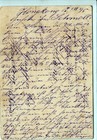 Hong Kong  1895  Overprinted  Postcard  To Germany