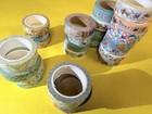 Cocoa Daisy Washi Tape - Whimsical  Linou   s Pote  Nautical - Used Washi Lot