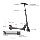 Electric Scooter Long Range Folding Adult Kids Kick Escooter Safe Urban Commuter