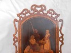 Antique Italian Sorrento Wood Marquetry Book Stand 19th Century 