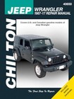 Wrangler Jeep Shop Manual Service Repair Chilton Book 1987-2017