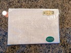 Fergusons Irish Linen Tray Cloth 12x18    Natural Beige Pattern New Unused No Box 