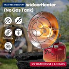 Portable 1 Lb Propane   Iso-butane Heater  Dual Fuel Camping Heater For Tent  Se