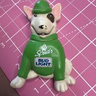 Vintage 1987 Spuds Mackenzie Bud Light Irish St Patrick s Day Pin Button
