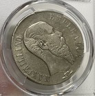 Mexico - 1866 Pi Large Silver Maximilian Peso  pcgs Xf 45 
