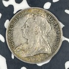 1899 Great Britain 4 Pence Fourpence Maundy Lot c9196 Silver  14 000 Minted