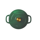 Lodge 7 Quart Emerald Enamel Cast Iron Dutch Oven