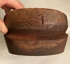 Vintage Antique Wooden Wood Felt Hat Mold Millinery Hat Block Form