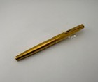 Vintage Aurora 98 Gold Plated Fountain Pen 14k Gold Nib