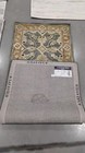 Teal Blue taupe 2 -3  X 6 -0  Back Stain Rug  Reduced Price 1172819656 At849b-26