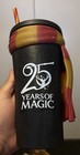New Harry Potter 25th Anniversary Gryffindor Grip Cup Tumbler W straw Cinemark