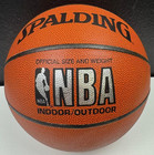 Jason Kidd Signed Auto Full Size Spalding Basketball Beckett bas  bj45432 Hof