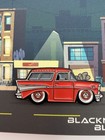 Blacknblue 1957 Chevy Nomad Pin