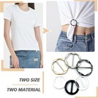 6 Pcs Scarf Ring And Slides For Scarves T Shirt Tie Clips Women Shirt    