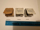 Usa - Solid Brass Round Head Vintage Escustcheon Nails brads  3 Boxes  3 4    1 