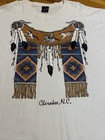 Vintage Cherokee T Shirt Size Xl Native American Southwestern Puff Print 1994