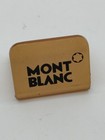 Mont Blanc Sign Small Tag Logo Store Display Retail Desk Gold Black