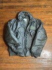 Vintage 1980s Military Usaf Cold Weather Uniform Bomber Jacket Cwu 45 p Small