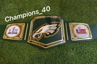 Philadelphia Eagles Super Bowl Lix liii Champion Legacy Title Belt 2mm Brass