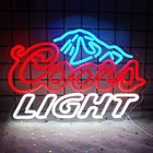 Coors Light Neon Sign Wall Decor Neon Lights Bedroom Led Beer Coors Light Dorm