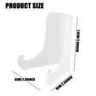 2 Pack Acrylic Plate Holder Clear Acrylic Easel Display Stand Clear Display St
