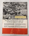 Original 1950 s Coop Tractors Advertising Sales Catalog