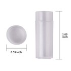 100pcs 5ml Small Pill Plastic Containers Empty Pill Bottles Sample Bottles Vial