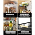 Under Kitchen Sink Organizers And Storage 2 Tier Pull Out Cabinet Bathroom