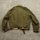 Vintage British Army Jacket Mens 19 1961 Khaki Wool Battle Dress Military Biker