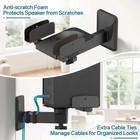    pair Of Adjustable Bookshelf Speaker Wall Mount Klipsch Surround Sound Speakers