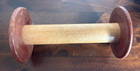 Antique Industrial Wooden Textile Thread Sewing Spool Wood 8   