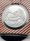 2024 Merry Christmas Santa Coca Cola Coin 1 Troy Oz  999 Fine Silver Round