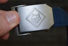Cub Scout Youth S m 30  Blue Official Uniform Belt   Buckle Tiger Bear Wolf Lion