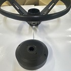 Vintage Plastic Boat Steering Wheel And Base