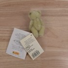 Steiff 4  Green Teddy Bear 039270 Mini Jointed Plush 2006 W  Tags Vintage Style
