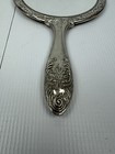 Vintage Silver Plate Hand Mirror Victorian Romantic Beauty Cottagecore