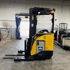 2019 Yale Nr045eb 4500lb Used Reach Forklift Triple Mast Sideshift 3582 Hours