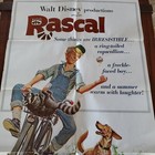 1969 Walt Disney Studios Movie Poster Rascal 41 X 27 1 Sheet 69 139 Vintage