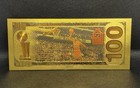 Michael Jordan  100 One Hundred Dollar Bill 24k Gold Note  Chicago Bulls