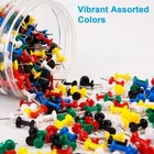 400pcs Push Pins Thumb Tacks For Bulletin Board Stick Pins Thumb Tacks For Cork