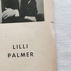 Vintage 1953 National Theatre Program Rex Harrison Lilli Palmer The Love Of Four