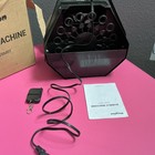 Theefun Bubble Machine Tbm01 With Remote Control And User Manual Included