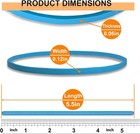 Large Heavy Duty Rubber Bands  120 Pcs  5 5 Inch Upgrade Strong Elastic Rubber B