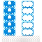 8-2000qft Carburetor Rebuild Gasket fuel Bowl Assembly Fit For Holley Blue 