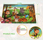 Wooden Puzzles Toys For Kids Ages 4-6  Set Of 3 Packs With 60-piece Wood Jigsaw