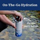 Aquatabs Insulated Stainless Steel 40 Oz Water Purifier Water Bottle