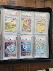 Psa Graded Card Slab Binder   6-pocket Zipper Album   Holds 60 Cards Cgc Ags