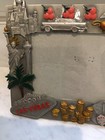 Las Vegas Landmarks Souvenir Photo Frame Metal 3d Holds 4 X 6  Picture