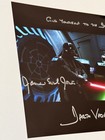 Star Wars Darth Vader 8x10 Photo Signed By Dave Prowse And James Earl Jones