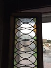 Sg 673 Antique 84 Inch Floral Transom Stainglass